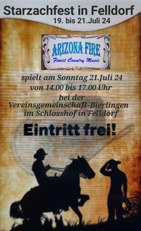 Arizona Fire am 21.07.2024 Vereinsgemeinschaft Bierlingen 1